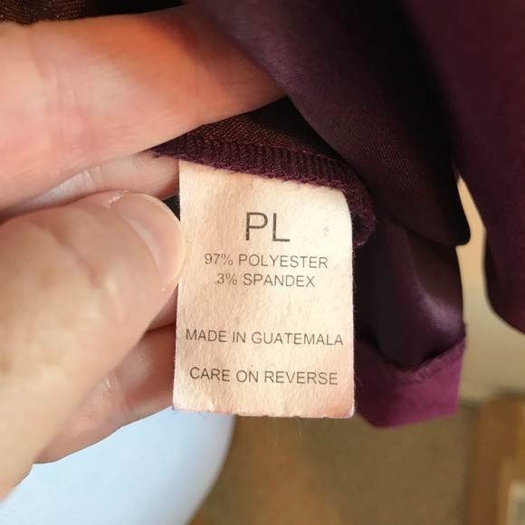 Suede Like Plum Top/Jacket - Picture 5 of 8